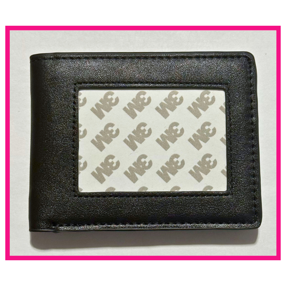 Self-Finishing Bifold Wallet