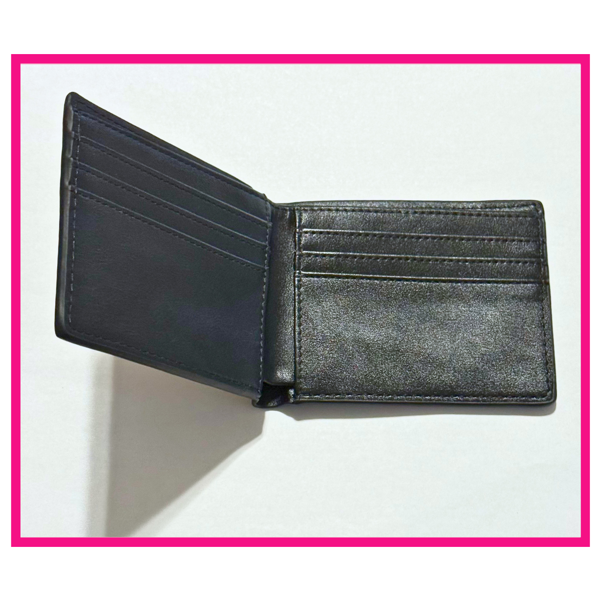 Self-Finishing Bifold Wallet