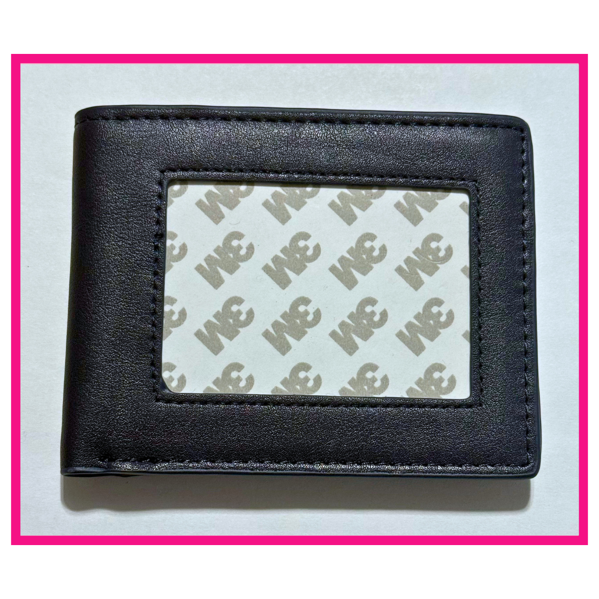 Self-Finishing Bifold Wallet