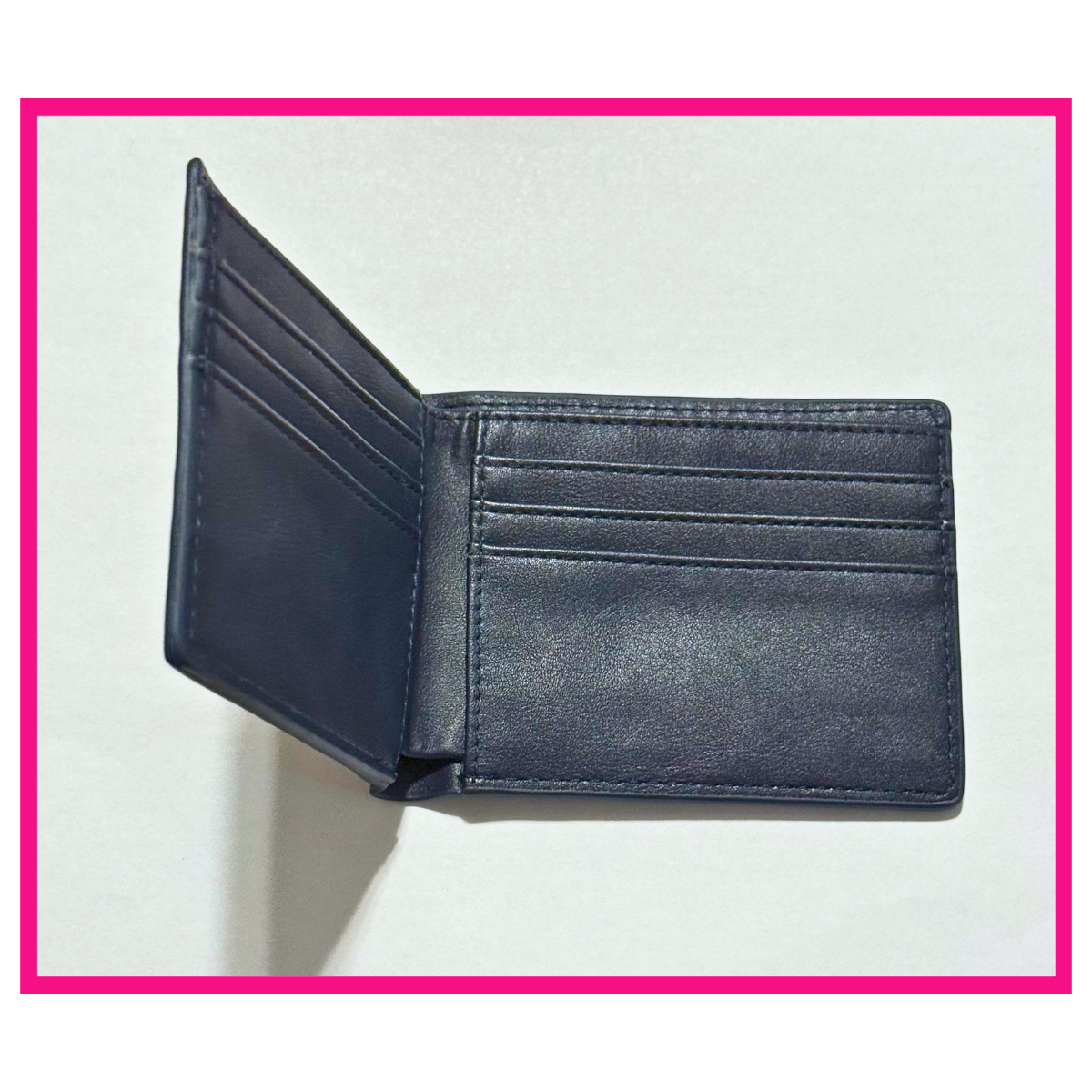 Self-Finishing Bifold Wallet