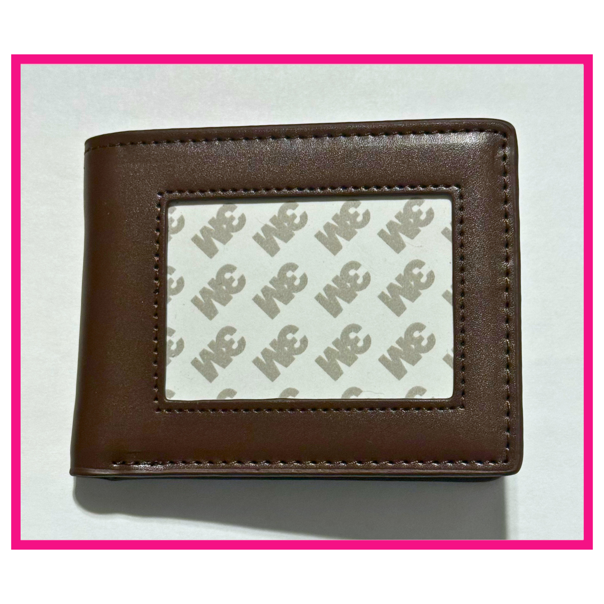 Self-Finishing Bifold Wallet